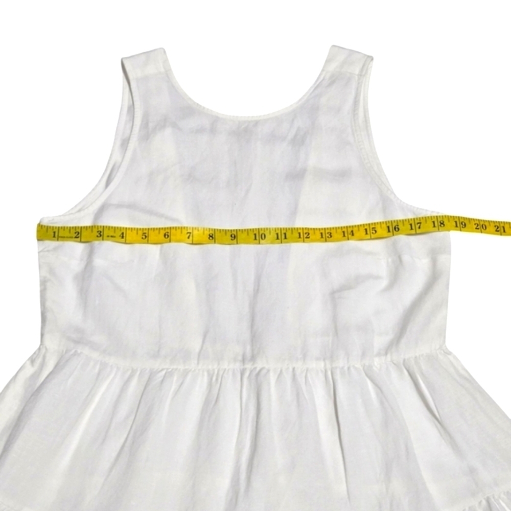 LOFT Beach Open Back Tiered Midi Summer  Dress Size Small - Picture 6 of 11